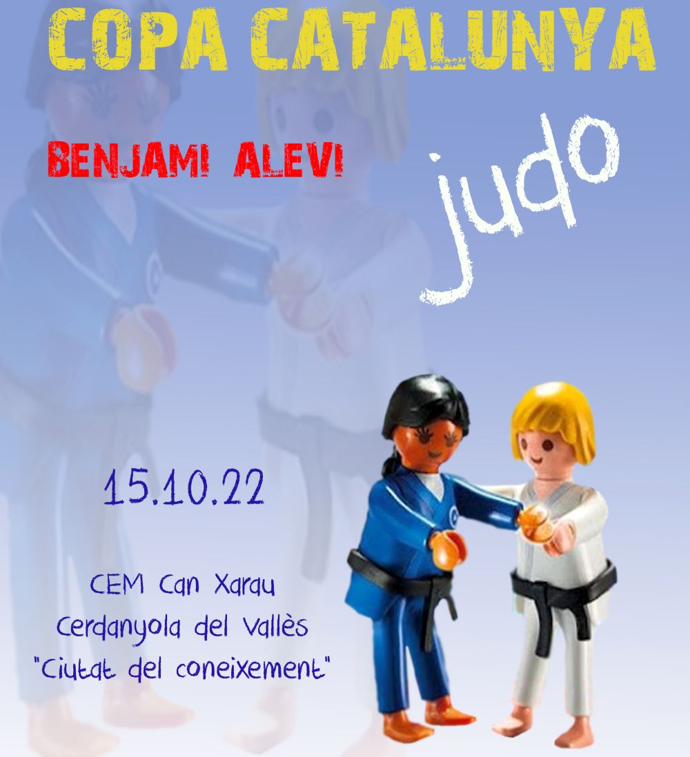 Copa Catalunya de judo per alevins i benjamins